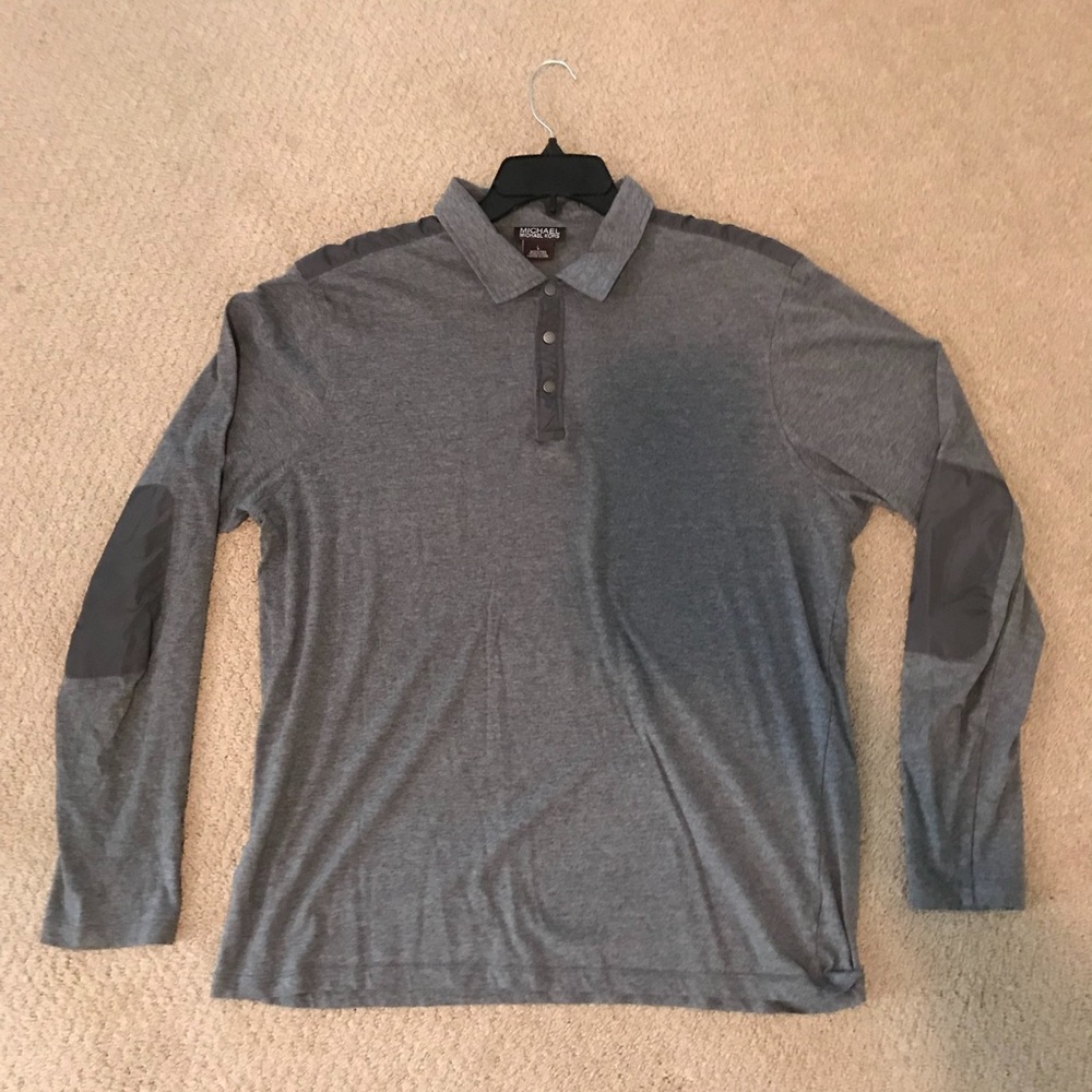 Michael Kors Long Sleeve Collar Shirt